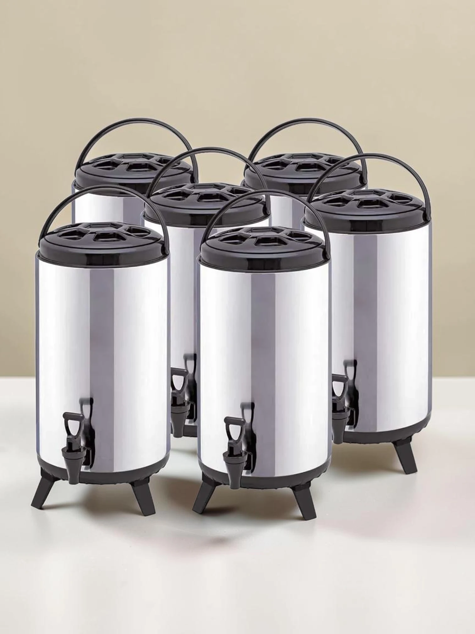 frostandfoamtanks 12L Portable Insulated Beverage Dispenser Stainless Steel Thermal Pot