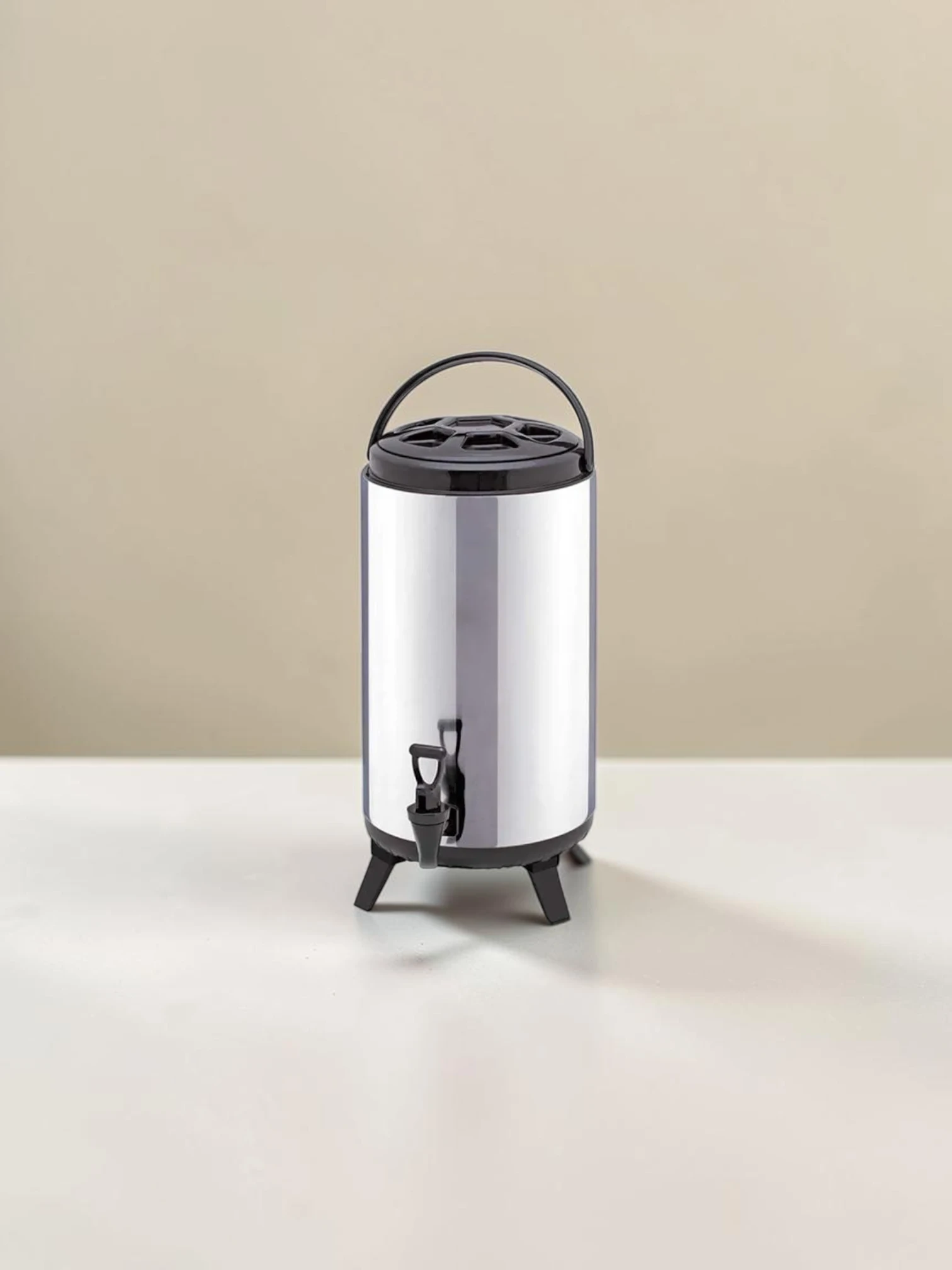 frostandfoamtanks Stainless Steel Insulated Beverage Dispenser 8L Thermal Pot for Hot and Cold Drinks