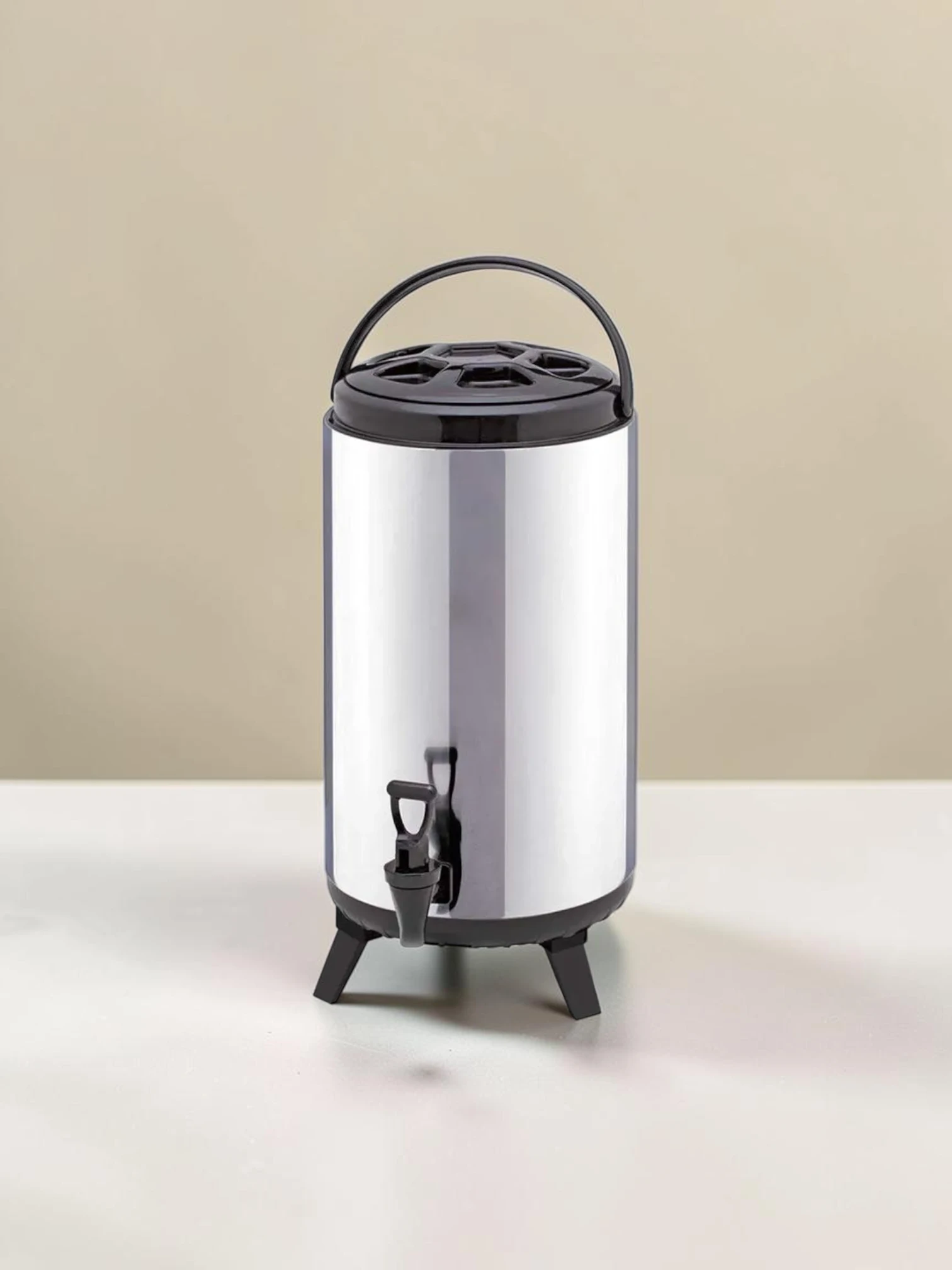 frostandfoamtanks 16L Insulated Beverage Dispenser Stainless Steel Thermal Pot for Coffee Tea Beer