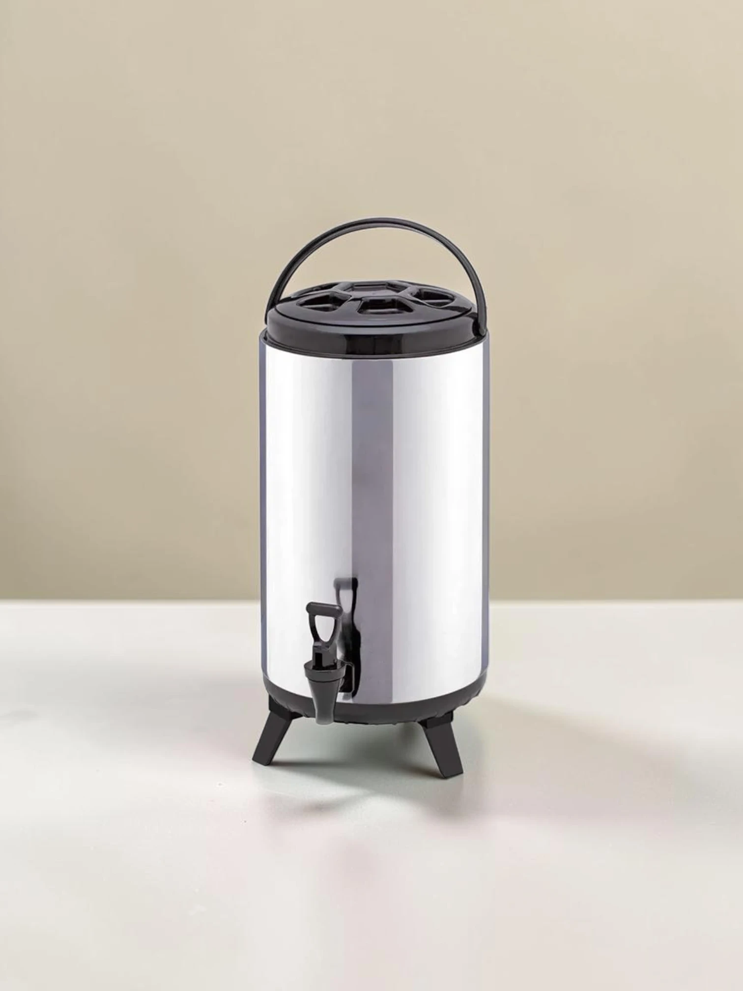 frostandfoamtanks 14L Portable Insulated Beverage Dispenser Stainless Steel Thermal Brew Pot