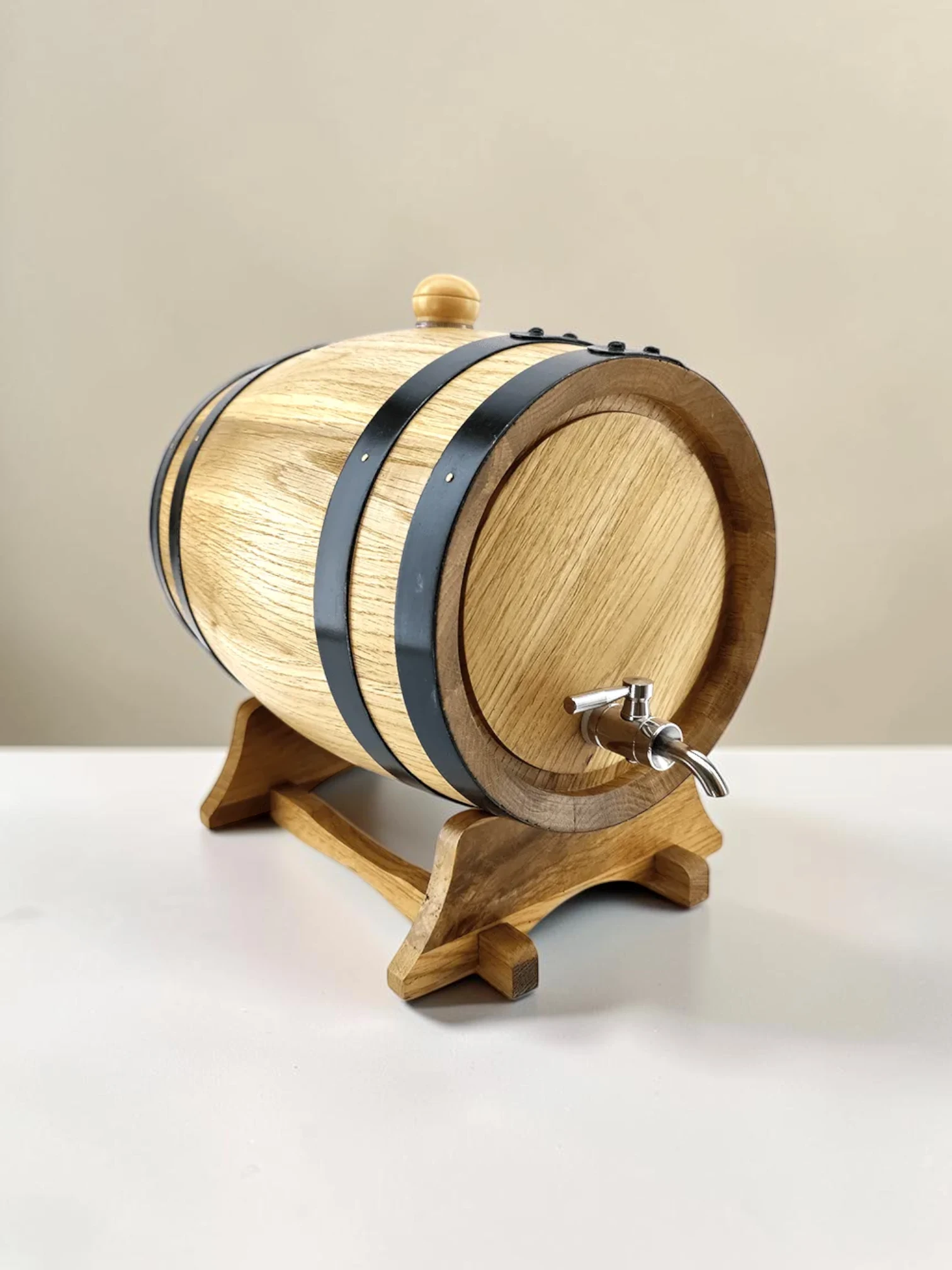 frostandfoamtanks American White Oak Barrel Medium Toast Unvarnished