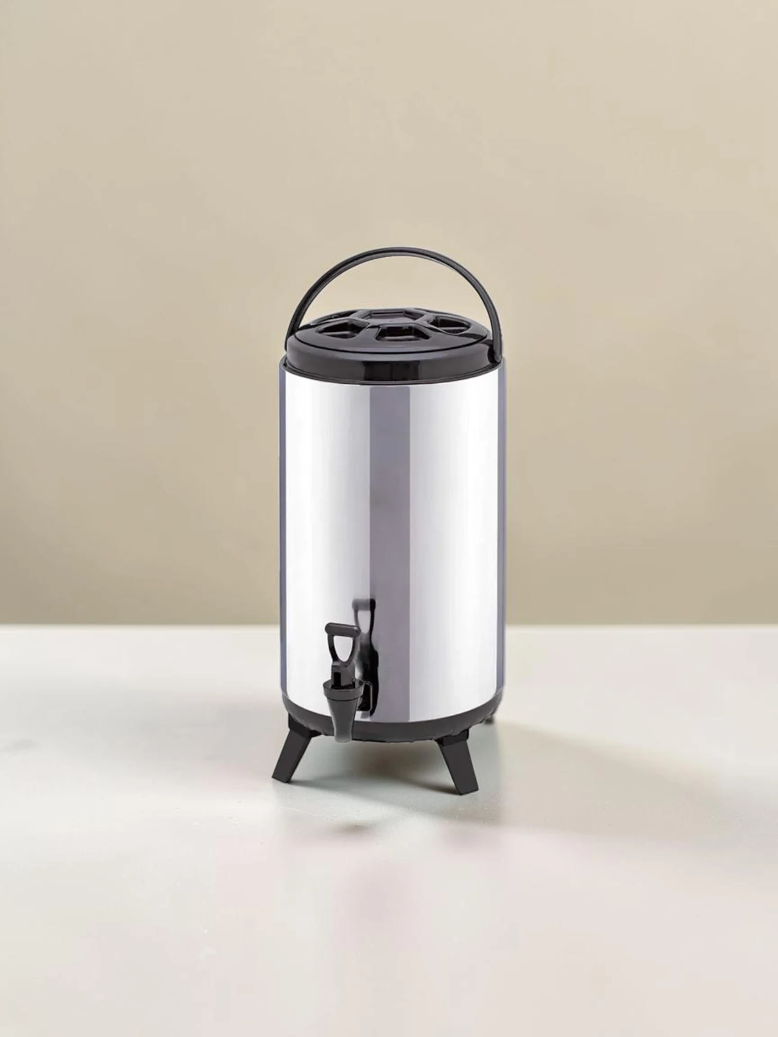 frostandfoamtanks 12L Portable Insulated Beverage Dispenser Stainless Steel Heat Cold Retaining Pot