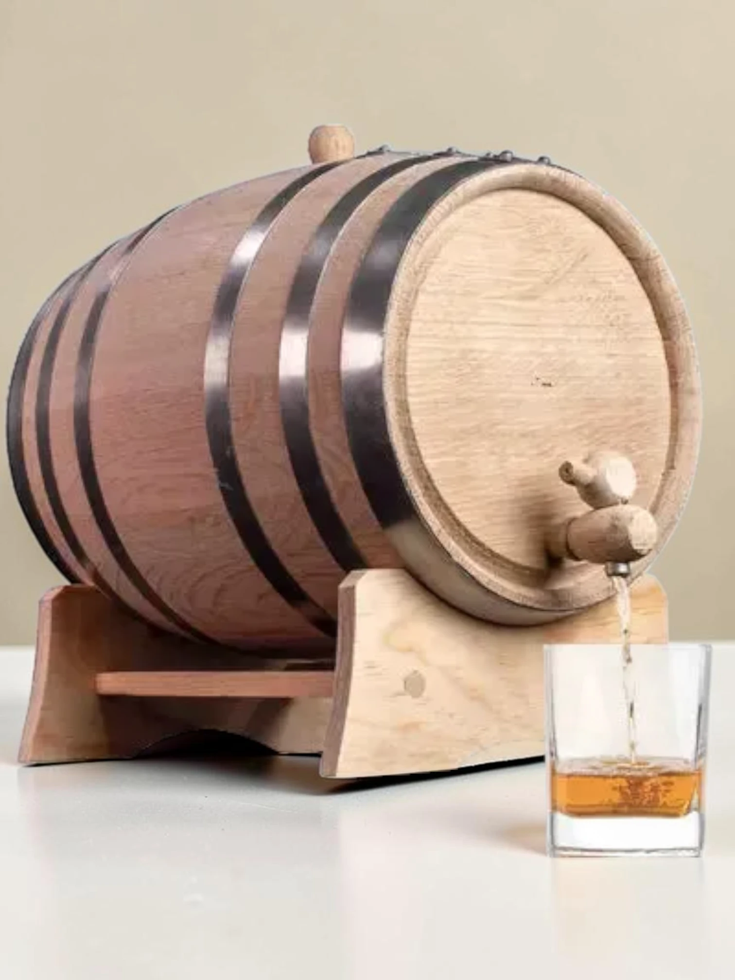 frostandfoamtanks Whiskey Aging Barrel Oak Wood 1 Liter to 20 Liter