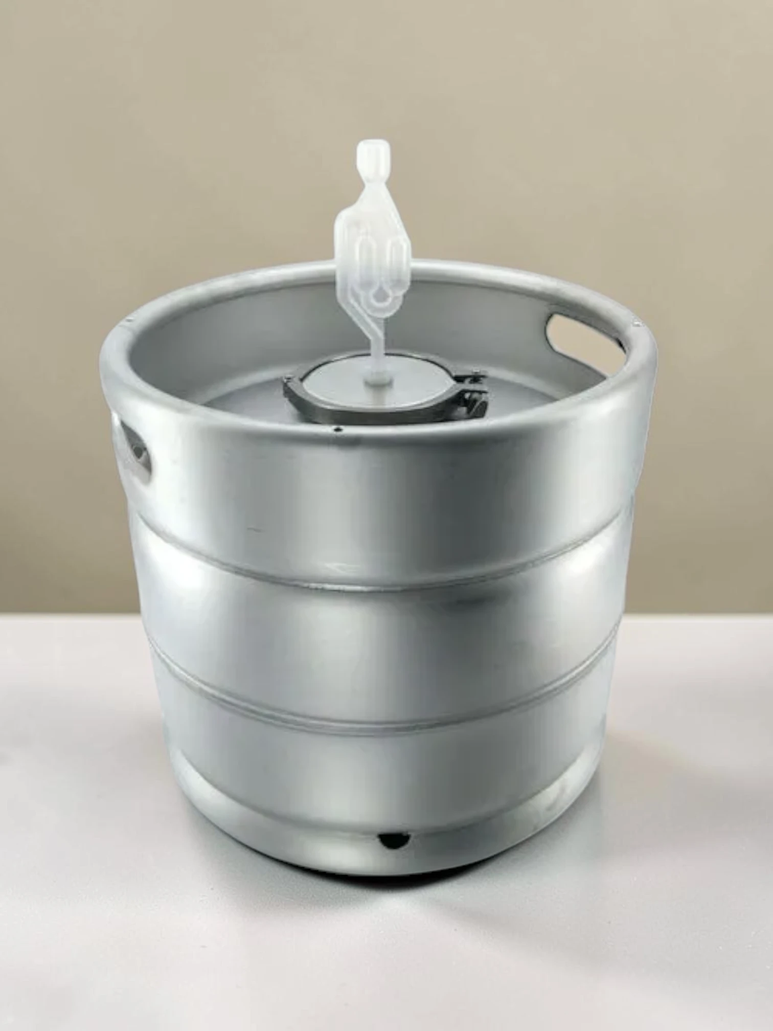 frostandfoamtanks Stainless Steel Keg Fermenter with 4 inch Tri-Clover Lid 29L